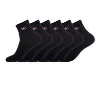 FILA FI/AM/LOWX6 Lot de 6 paires de chaussettes homme noir - 39/42