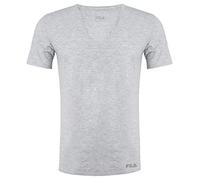 FILA FU5001, T-Shirt Homme, Grise, S