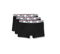 Fila FU5016/3 Hommes Boxers XL Noir 3 Pièces