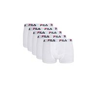 FILA Boxers gris clair / rouge / noir / blanc, Taille M