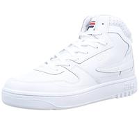 FILA FXVentuno L mid men Bottes Homme, blanc (White), 45 EU