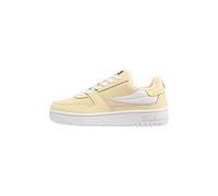 FILA FXVENTUNO Perfo Low WMN, Basket Femme, Jaune Transparent, 39 EU Sneaker