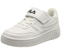 FILA FXVENTUNO Velcro Kids, Basket, Blanc, 35 EU