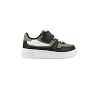 FILA Fxventuno Velcro Kids Basket, Vert Huile, 32 EU