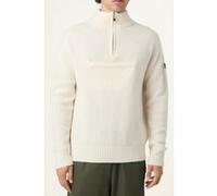 FILA Giovanni Relaxed Half-zip Knit Sailing Sweater Egret Taille: L | Pulls col roulé Outlet | Homme