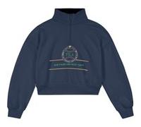 FILA Girls Francia Loose Graphic Half-zip Sweatshirt Black Iris Taille: 146/152 | Pulls Outlet | kids | Le Noir