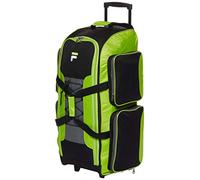 Fila Grand Rouleau léger de 81,3 cm, Vert Citron Fluo, Taille Unique, Sac de Sport léger à roulettes de 81,3 cm