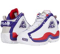 Fila Grant Hill 2 (Big Kid) White/Deep Blue/Poinsettia 6.5 Big Kid M
