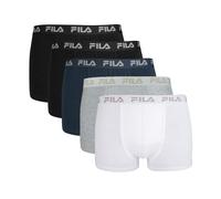 Fila Homme Boxer , 5er Paquet - Logo Ceinture, Urbain, Coton Stretch,