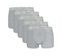 Fila Homme Boxer , 5er Paquet - Logo Ceinture, Urbain, Coton Stretch,