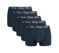 Fila Homme Boxer ,5er Paquet - Logo Ceinture,Urbain,Coton Stretch,une Couleur