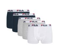 Fila Homme Boxer ,5er Paquet - Logo Ceinture,Urbain,Coton Stretch,une Couleur