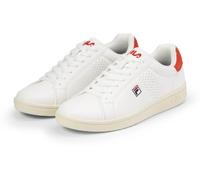 FILA Homme Crosscourt 2 F Basket, White-Cayenne, 40 EU Large