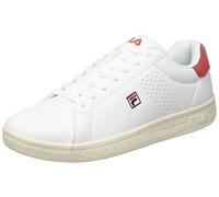 FILA Homme Crosscourt 2 F Basket, White-Cayenne, 41 EU Large