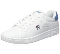 FILA Homme Crosscourt 2 F Basket, White-Lichen Blue, 41 EU
