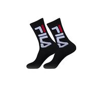 FILA Homme F9598 Chaussettes Mixte Adulte, Noir, 39-42 EU