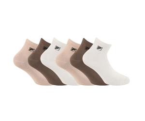 FILA Homme Fi/1/Qtx6/F9303 Chaussettes, Ecru/Beige/Marron, 39-42 EU