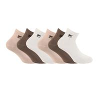 FILA Homme Fi/1/Qtx6/F9303 Chaussettes, Ecru/Beige/Marron, 43-46 EU