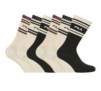 FILA Chaussette Homme Sport - Lot de 6 - Chaussettes Hautes Homme, Tennis 43/46