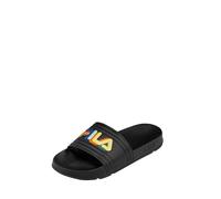 FILA Homme Morro Bay Chaussons avec Logo Mocassin, Noir, 41 EU