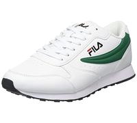 FILA Homme Orbit Basket, White-Verdant Green, 41 EU Étroit