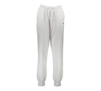Fila, Homme, Pantalons, Blanc, Taille: L Pantalon de Sport en Coton avec Taille Élastique