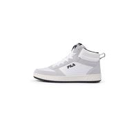 FILA Homme Rega S Mid Basket, Gris/Violet, 43 EU