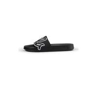 FILA Homme SCRITTO Slipper Sandale à glissière, Black-White, 42 EU