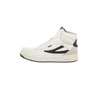 FILA Homme Sevaro Mid Basket, White Black, 44 EU
