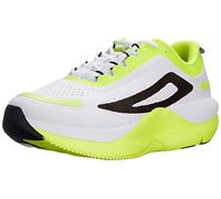 FILA Homme SHOCKET Train Chaussure de Course, White Black Safety Yellow, 43 EU