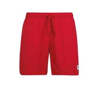 Fila Homme Shorts de Bain - Stade, Tissé Boxer, Short de Bain, Logo, Uni Rouge S