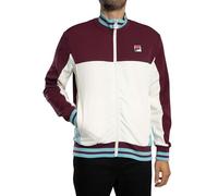 FILA Homme Tiebreaker Veste De Survàªtement À Col Arrondi, Fig/Gardenia/Milky Blue, 3XL