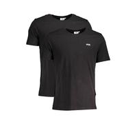 Fila, Homme, Tops, Noir, Taille: S T-Shirt Chic Urbain