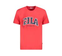 Fila, Homme, Tops, Rouge, Taille: M T-shirt Graphique Lanaken