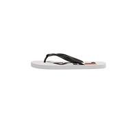 Fila Homme Troy Slipper Pantoufle, White Black, 43 EU
