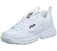 FILA Hommes Disruptor SE-M, Blanc, Bleu Marine, Rouge., 43.5 EU