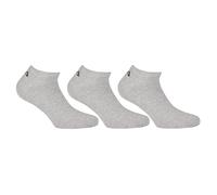 Fila Chaussettes invisibles sneaker 6 paires unisexes Gris Taille 43-46