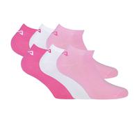 Fila Invisible Baskets Chaussettes Unisexe, 6 Paire - Courtes, Logo Ceinture (2x