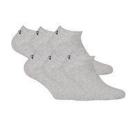 Fila Invisible Baskets Chaussettes Unisexe, 6 Paire - Courtes, Logo Ceinture (2x