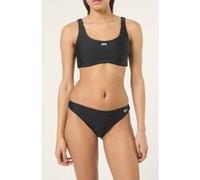 FILA Isola Logo Scoop Neck Bikini Black Taille: XS | Bikinis Outlet | Femme | Le Noir