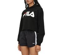 FILA Lafia Cropped Logo Hoody Black Taille: S | Sweatshirts à capuche Outlet | Femme | Le Noir