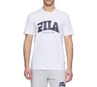 FILA Lanaken Regular Graphic Tee Bright White Taille: M | T-shirts avec imprimés Outlet | Homme | Blanche