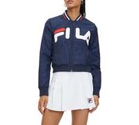 FILA Larkana Logo Bomber Jacket Black Iris Taille: XS | Blousons d'aviateurs Outlet | Femme | Le Noir