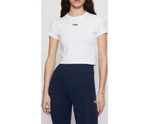 FILA Latina Cropped Tee Bright White Taille: S | Chemises Outlet | Femme | Blanche