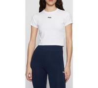 FILA Latina Cropped Tee Bright White Taille: XS | Chemises Outlet | Femme | Blanche