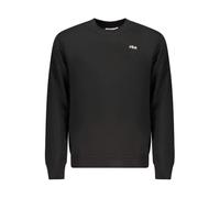 FILA Leverano Regular Crew Sweat-Noir-2XL, Noir, XXL