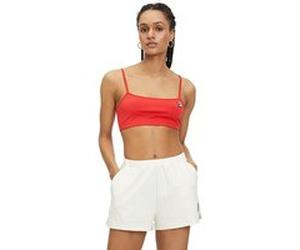 FILA Linfen Cropped Spaghetti Top Antique White Taille: S | Tanktops Outlet | Femme | Blanche