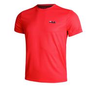 Fila Logo Small T-shirt Hommes-Rouge M