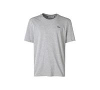 FILA T-shirt Brod Tee – Lot de 2 Homme, mélange Noir/Gris Clair, Taille M