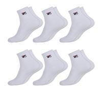 FILA Lot de 6 Paires de Chaussettes Sport Courtes et Longues (Low93 Blanc, numeric_43)